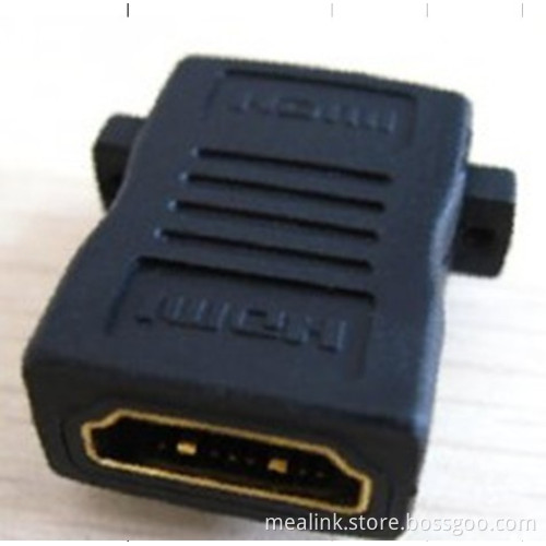 Female to Female 180 Degree HDMI Adapter with Ear